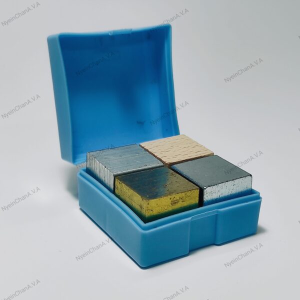11024 Density block (1) Density Block Box (copper , iron , aluminum , wood)