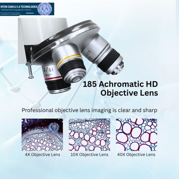 Student Microscope (40X to 640X) without fine adjust